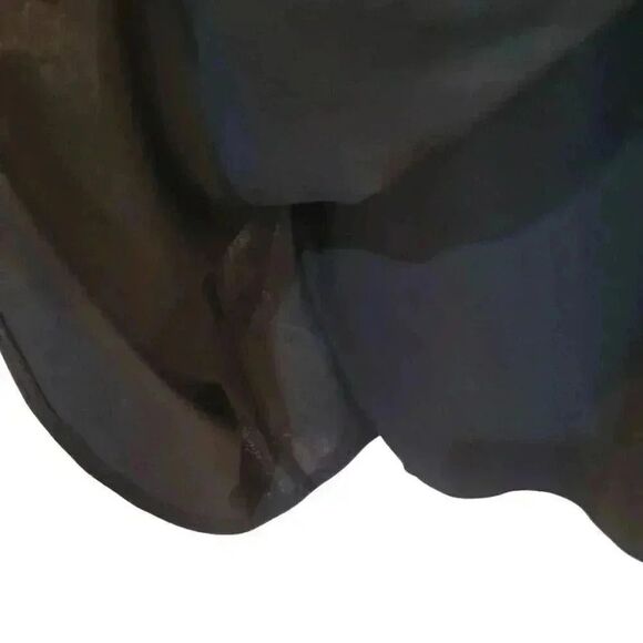 Missguided + Women's Black Poly/Spandex Mini Dress w Adj Straps - Picture 5 of 11